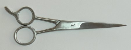 Nůžky na vlasy s háčkem 15 cm - Péče o ruce Kleště a nůžky na nehty a kůži pro manikúru a pedikúru, pinzety, pilníky, atd. Nůžky pro domácnost a ostatní nůžky