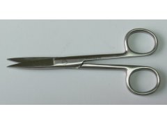 Nůžky chirurgické rovné hrotnaté 13 cm