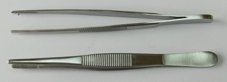 Pinzeta anatomická 14 cm - Péče o ruce Chirurgické nástroje, pinzety Pinzety anatomické