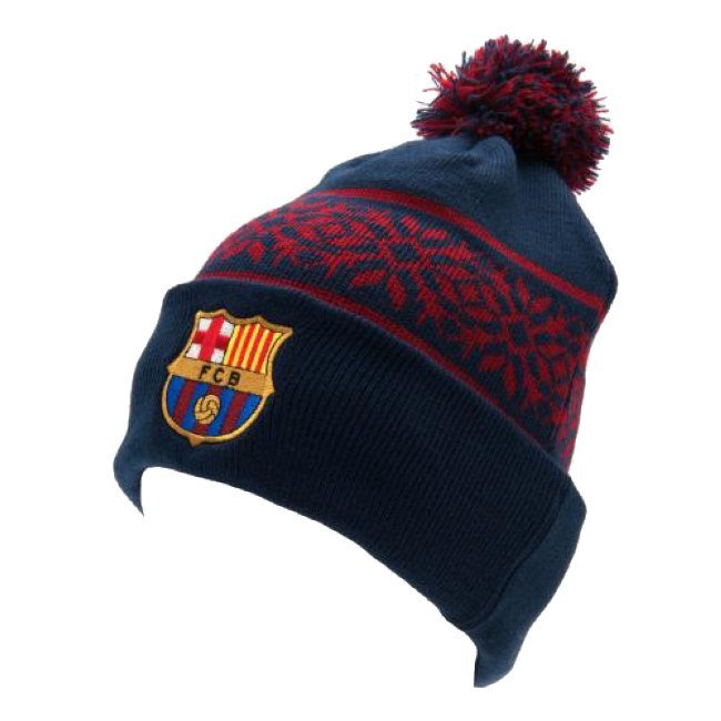 Pletená zimní čepice FC Barcelona - FC Barcelona Čepice rukavice a šály