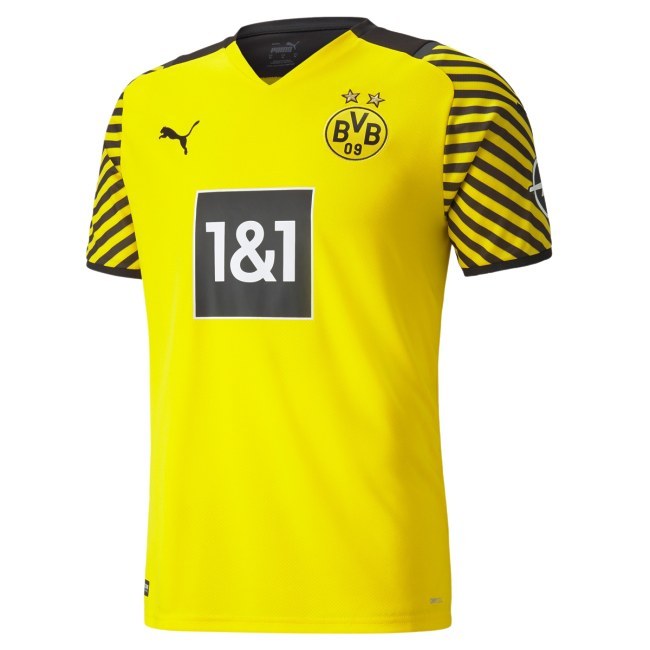 Puma Borussia Dortmund domácí 2021/2022 žlutá/černá UK M - Borussia Dortmund Oblečení