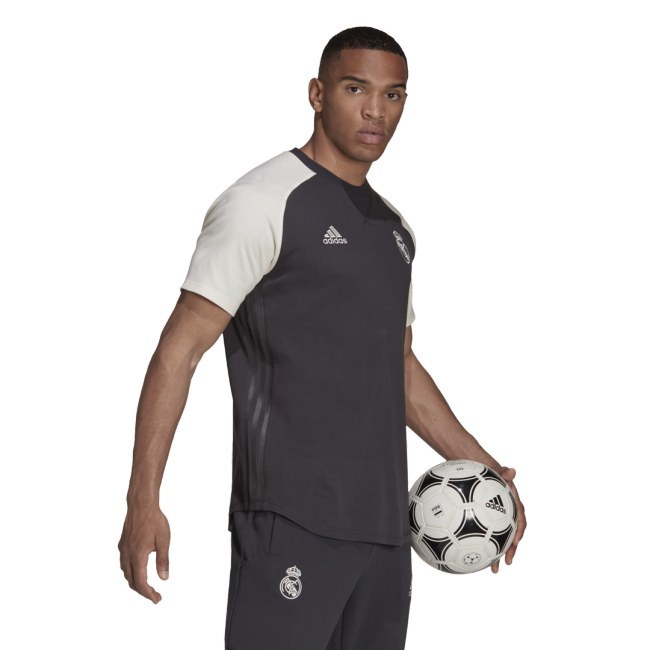 Adidas Real Madrid Travel šedá/bílá UK S - Real Madrid Oblečení