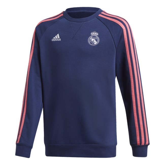 Adidas Real Madrid tmavě modrá/růžová UK Junior L - Real Madrid Oblečení
