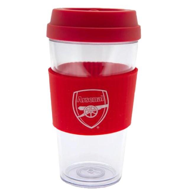 Cestovní hrnek Arsenal FC Clear Grip - FC Arsenal Hrníčky a misky