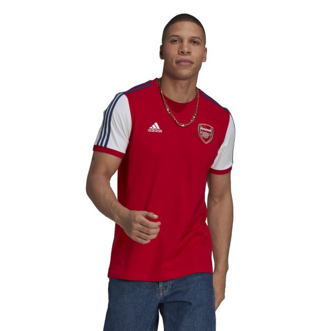 Adidas Arsenal FC 3S červená/bílá UK M - FC Arsenal Oblečení