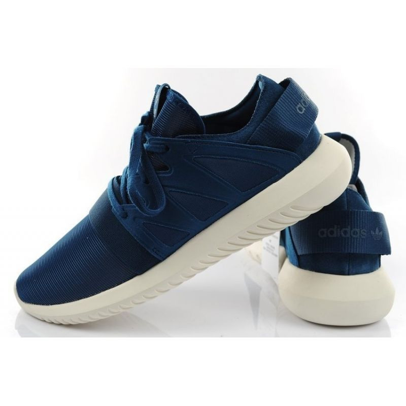 Pánské boty / tenisky Tubular Viral S75911 tmavě modrá s bílou - Adidas - Pánské oblečení boty