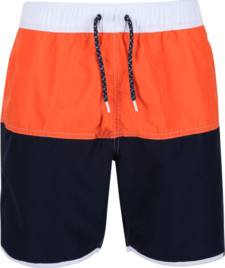 Pánské plavecké šortky RMM024 Benicio 1Q3 oranžová - Regatta - Pánské oblečení plavky