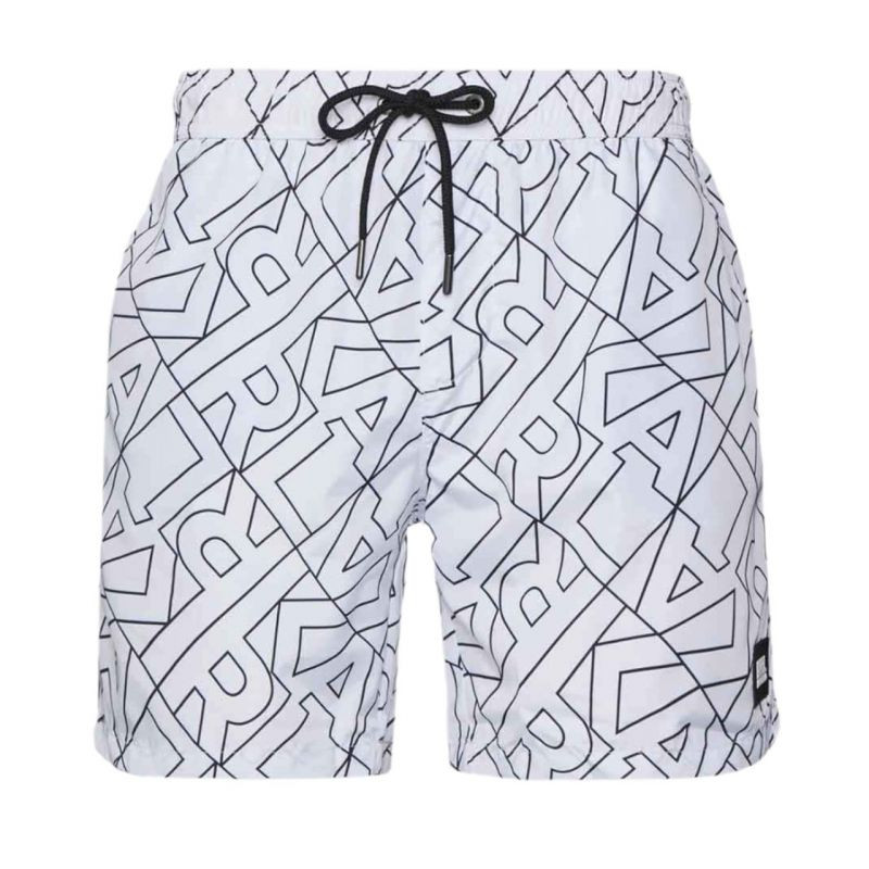 Plavkové šortky Karl Lagerfeld All-Over M KL22MBM03 - Pánské oblečení plavky