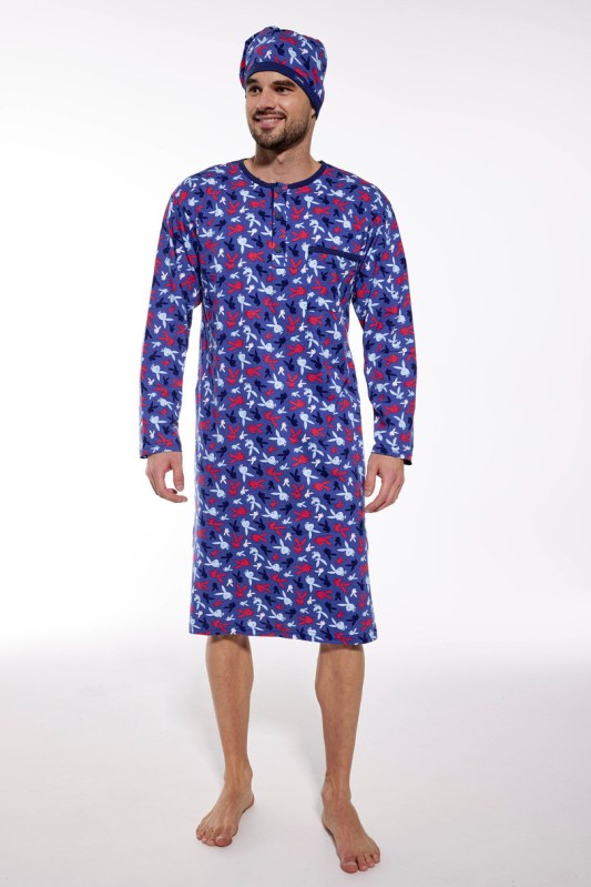 Pánská noční košile DR 110 Jaro 2024 - Pánské oblečení pyžama
