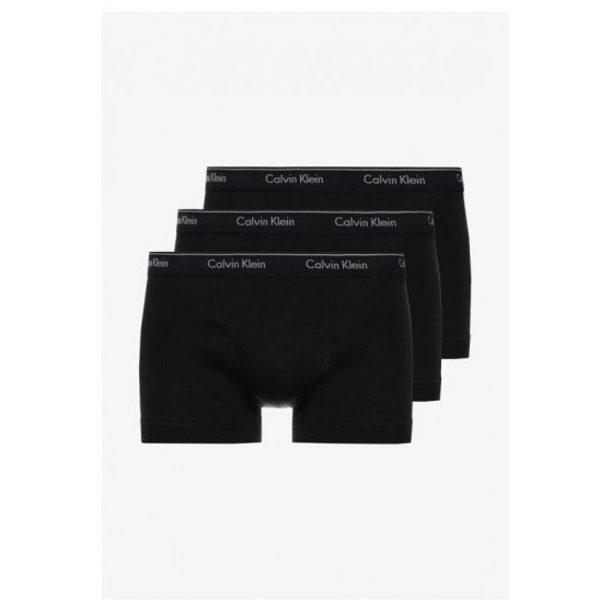 Boxerky 3pcs NB1893A 001 černá - Calvin Klein - Pánské oblečení spodní prádlo boxerky