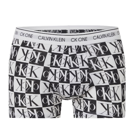 Pánské boxerky NB2216A 5UW černá/bílá - Calvin Klein - Pánské oblečení spodní prádlo boxerky