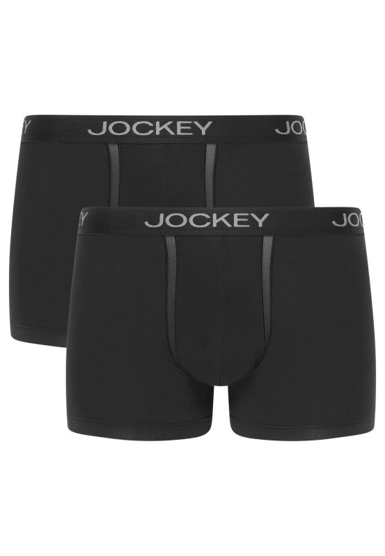 Pánské boxerky 25502982 černé - Jockey - Pánské oblečení spodní prádlo boxerky