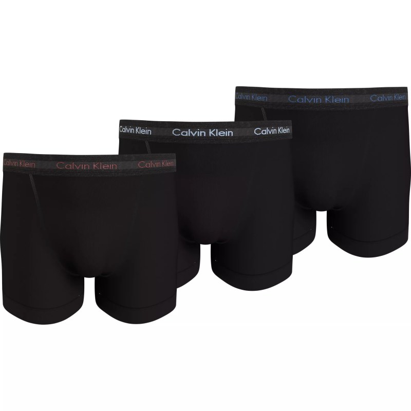 Pánské boxerky TRUNK 3PK 0000U2662G H5G černé - Calvin Klein - Pánské oblečení spodní prádlo boxerky