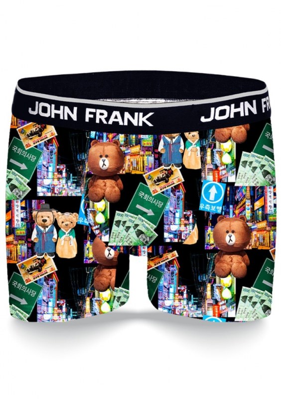 Pánské boxerky John Frank JFBD331 - Pánské oblečení spodní prádlo boxerky