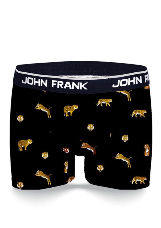 Pánské boxerky John Frank JFBD347 TIGER - Pánské oblečení spodní prádlo boxerky