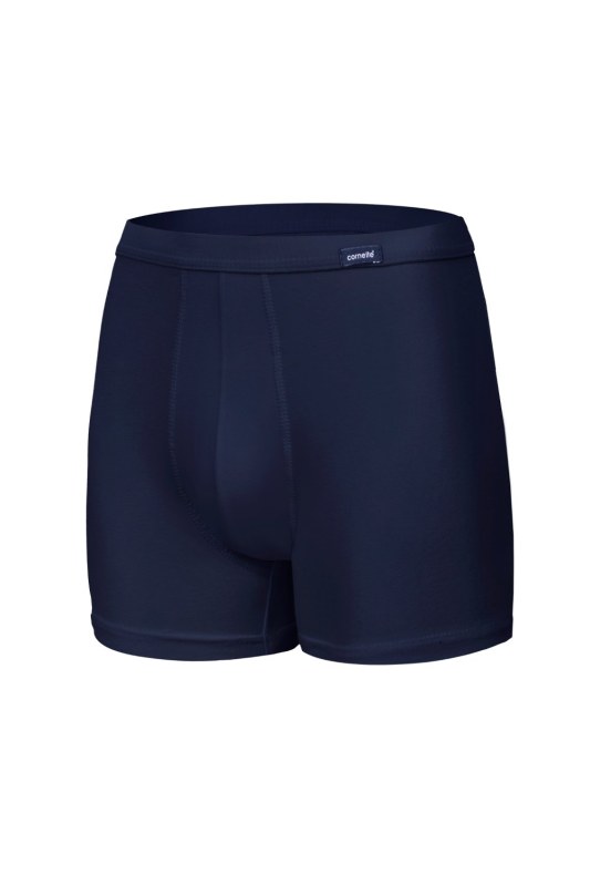 Pánské boxerky 092 Authentic plus dark blue - CORNETTE - Pánské oblečení spodní prádlo boxerky