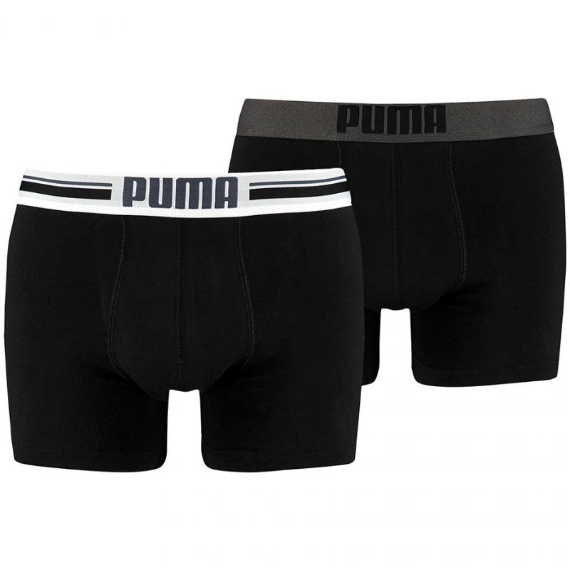 Pánské boxerky Placed Logo 2P M 906519 03 - Puma - Pánské oblečení spodní prádlo boxerky