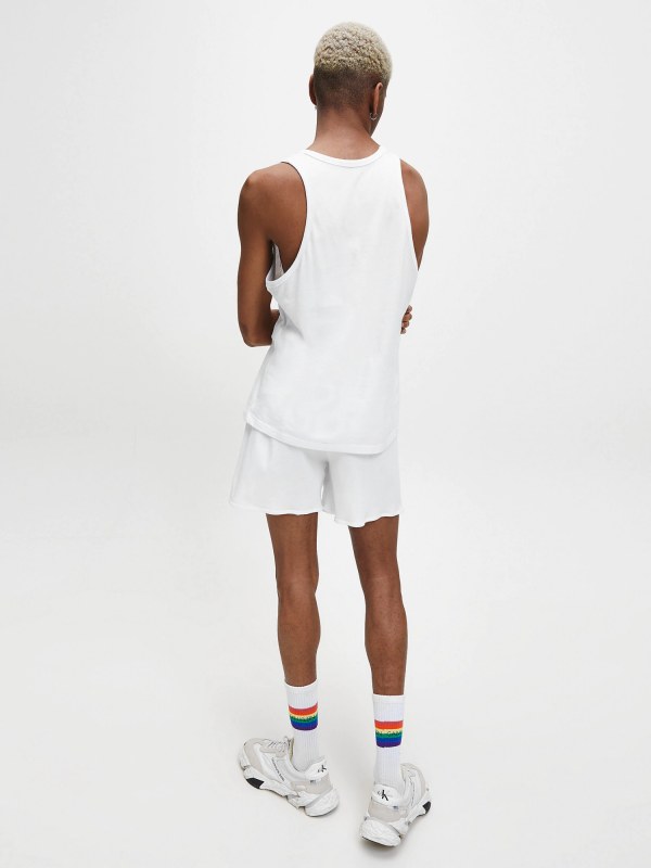 Pánské tílko NM1855E-100 bílá - Calvin Klein - Pánské oblečení tílka