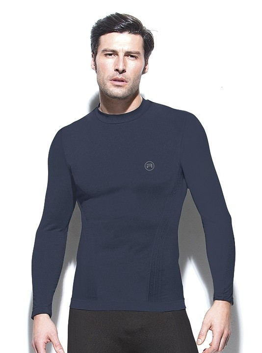 Pánské bezešvé triko dlouhý rukáv Active-Fit Barva: - Pánské oblečení trička