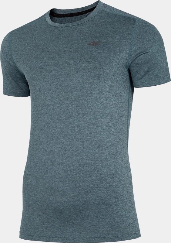 Pánské funkční tričko 4F TSMF301 Modré melang - Pánské oblečení trička