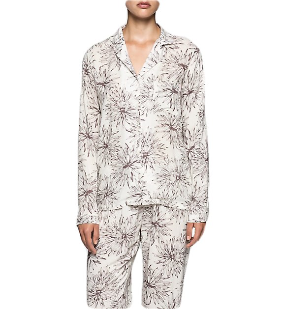 Dámské pyžamo vrch.díl QS1678E - Calvin Klein - Dámská pyžama