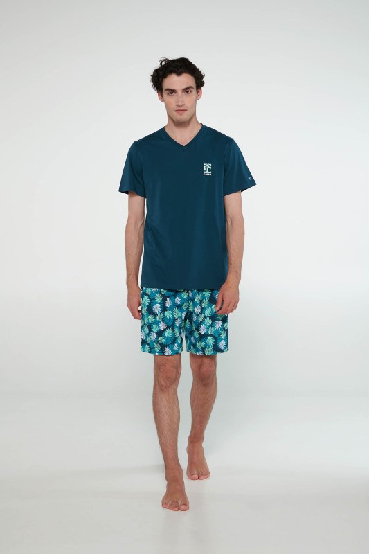 Vamp - Pyžamo s krátkými rukávy 20711 - Vamp - Dámská pyžama