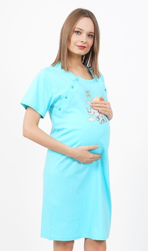 Dámská noční košile mateřská Slůně - Dámská pyžama noční košile