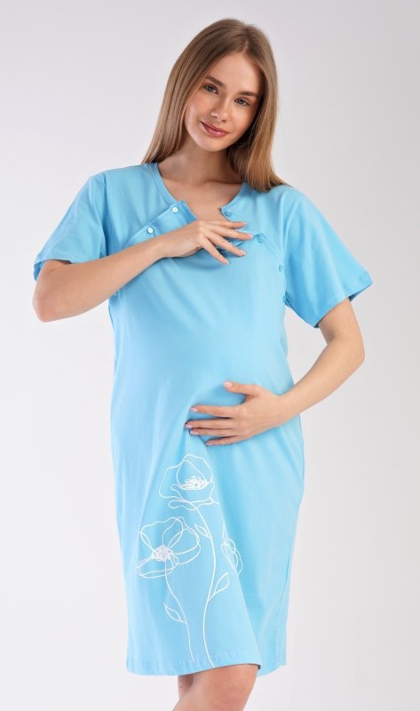 Dámská noční košile mateřská Leontýna - Dámská pyžama noční košile
