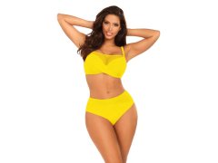 Dámské dvoudílné plavky Fashion 32 S1002N3-21 žluté - Self 5846296