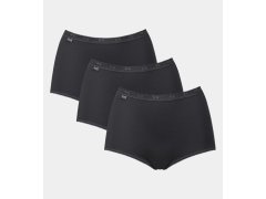 Dámské kalhotky Basic+ Maxi 3P černé - Sloggi