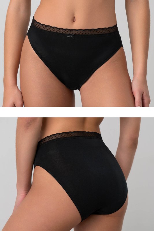 Pohodné dámské kalhotky Nevis 17829 černé - Vamp - Dámské spodní prádlo kalhotky