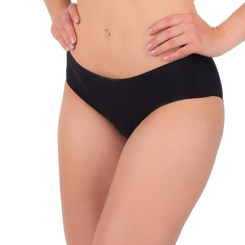 Bezešvé kalhotky Mini Bikini černé - Dámské spodní prádlo kalhotky