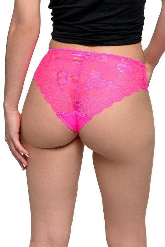 Bezešvé kalhotky BCL500-012 neonově růžové - Dámské spodní prádlo kalhotky