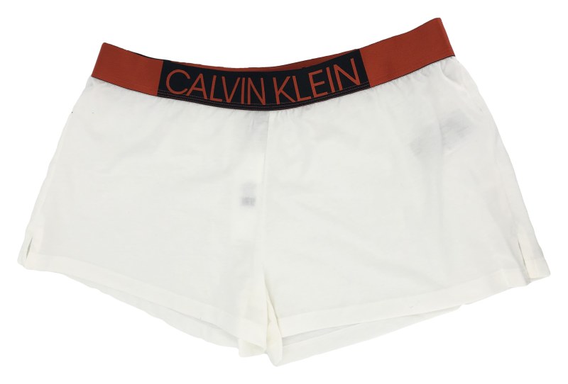 Dámské šortky KW0KW00692 bílá - Calvin Klein - Dámské spodní prádlo šortky