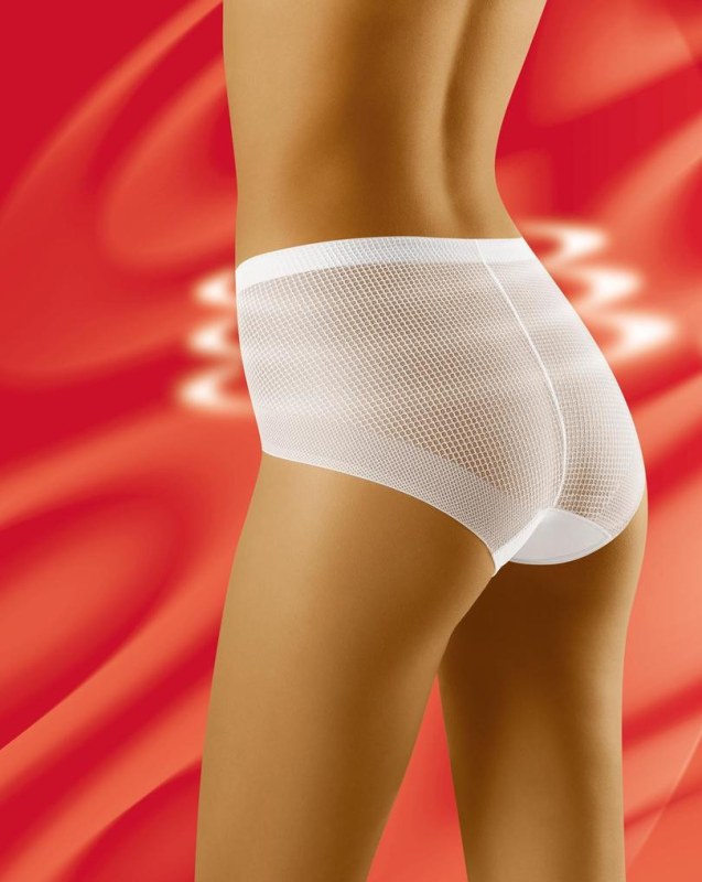Dámské stahovací kalhotky FUTURA Bílá - Wolbar - Dámské spodní prádlo stahovací