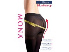 Dámské punčochové kalhoty Mona Micro Push-Up 50 den 2-4