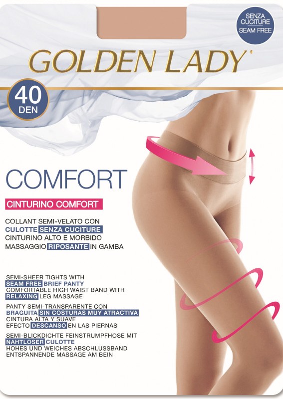 Dámské punčochové kalhoty Comfort 40 den - Golden Lady - Punčochy a Podvazky punčochové kalhoty