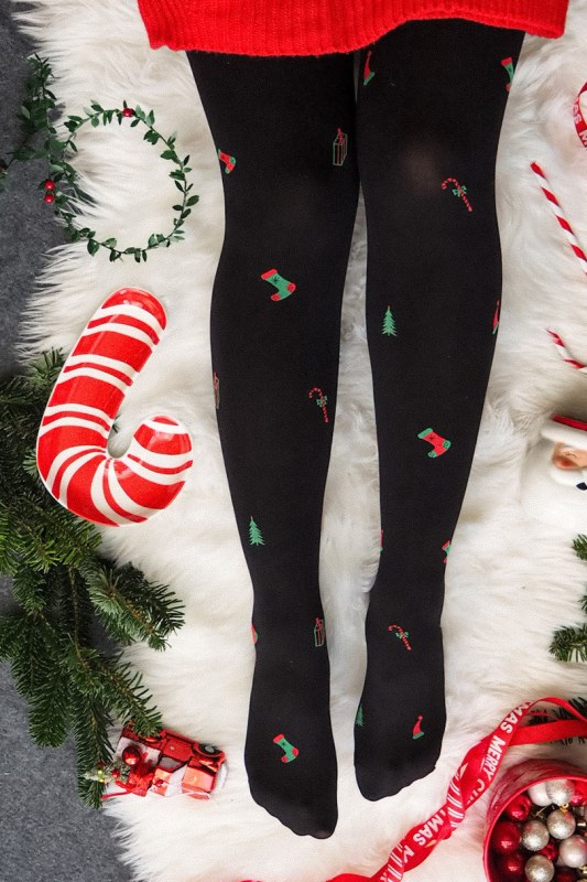 Dámské punčochové kalhoty CHRISTMAS TIGHTS-5 - Punčochy a Podvazky punčochové kalhoty