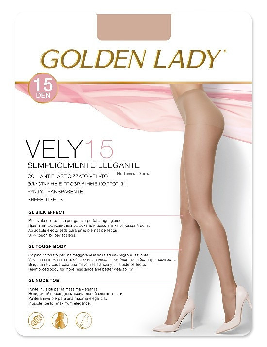 Punčochové kalhoty Golden Lady Vely 15 den - Punčochy a Podvazky punčochové kalhoty