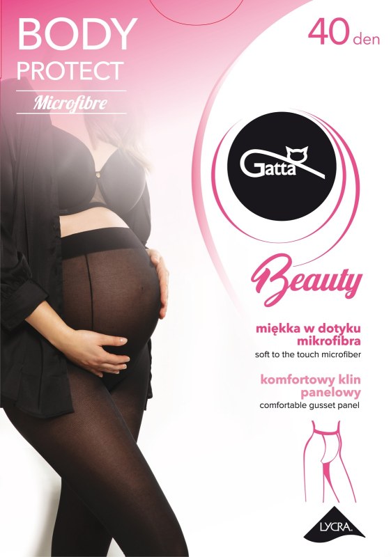 Těhotenské punčochové kalhoty Gatta Body Protect Beauty 40 den - Punčochy a Podvazky punčochové kalhoty