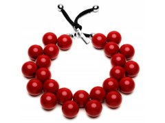 #ballsmania Originální náhrdelník C206 19-1557 Rosso Peperone