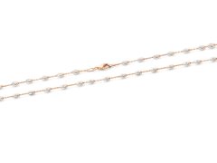 Beneto Módní bicolor balónkový náhrdelník AGS1147 50 cm
