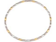 Boccia Titanium Nadčasový bicolor náhrdelník z titanu 08043-02