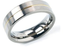 Boccia Titanium Snubní titanový prsten 0101-21 58 mm