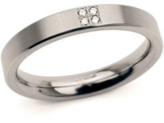 Boccia Titanium Snubní titanový prsten 0120-01 48 mm