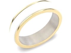 Boccia Titanium Titanovo-keramický prsten 0132-03 58 mm