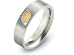 Boccia Titanium Titanový prsten s briliantem 0146-01 54 mm