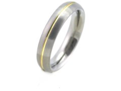 Boccia Titanium Titanový snubní prsten 0130-02 51 mm