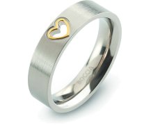 Boccia Titanium Zamilovaný titanový prsten 0143-02 56 mm
