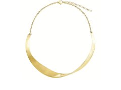 BREIL Moderní pozlacený náhrdelník pro ženy Retwist TJ3458